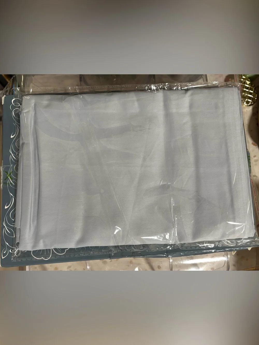 Lirex Standard Size Pillow Cases Set of 2, 100% Cotton Sateen, 20” x 30”-L. Grey